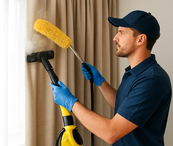 Trusted drapes cleaning technician Matty Curtain Cleaning earlwood-nsw QLD