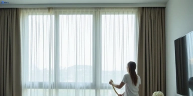 Delicate sheer drape cleaning earlwood-nsw Matty Curtain Cleaning